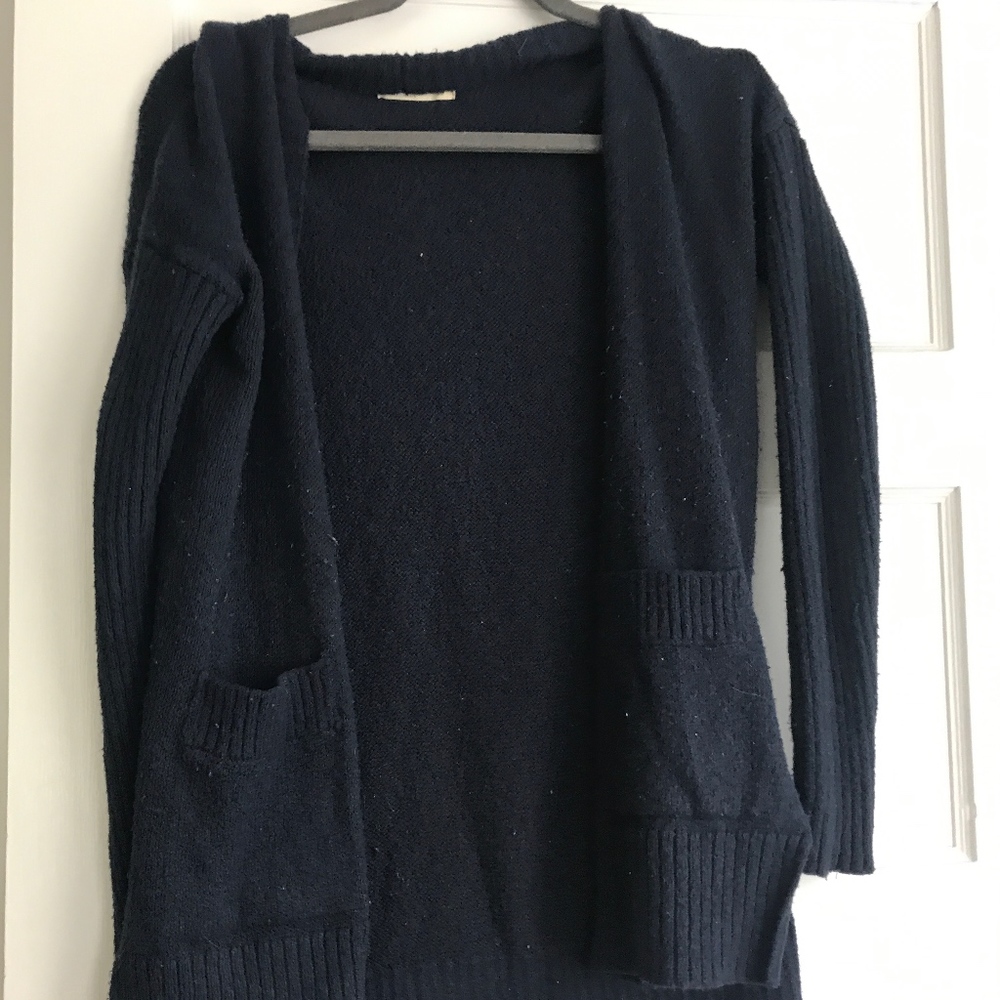Chunky Navy Sweater